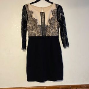 Women Elegant Lace MIni Dress